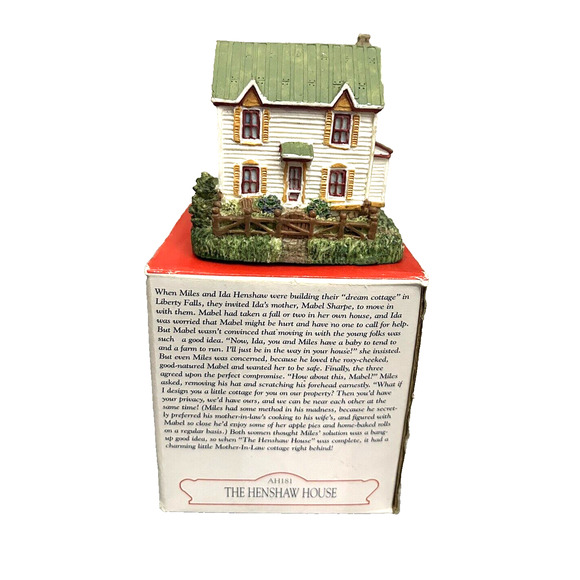 The Americana Collection Liberty Falls Henshaw House AH181 with Box Exc Cond - Picture 5 of 7